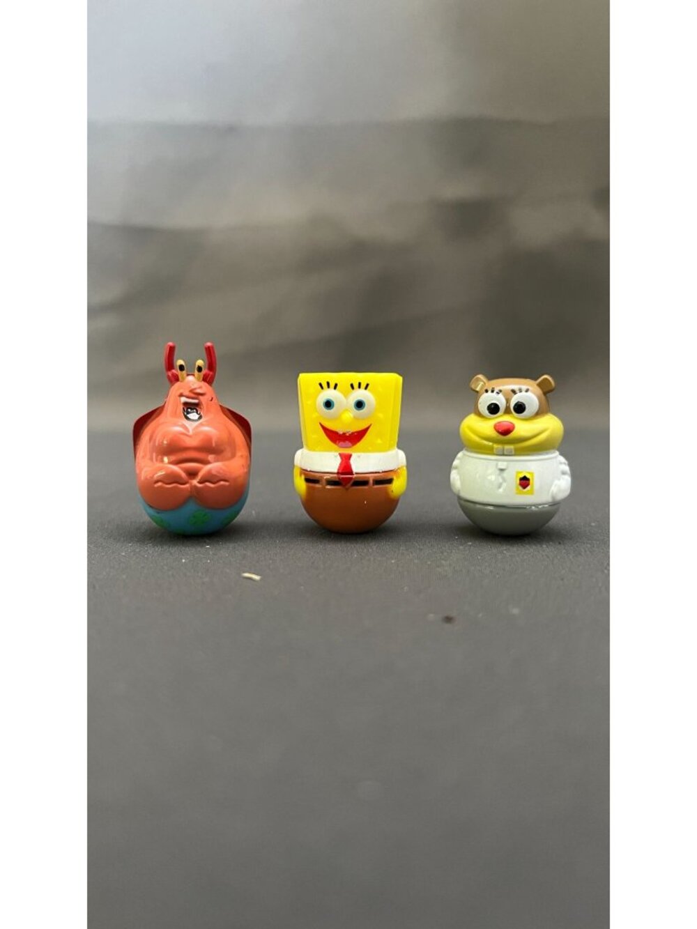 Spongebob Larry & Sandy Wobble Figures Collectible Toy Set